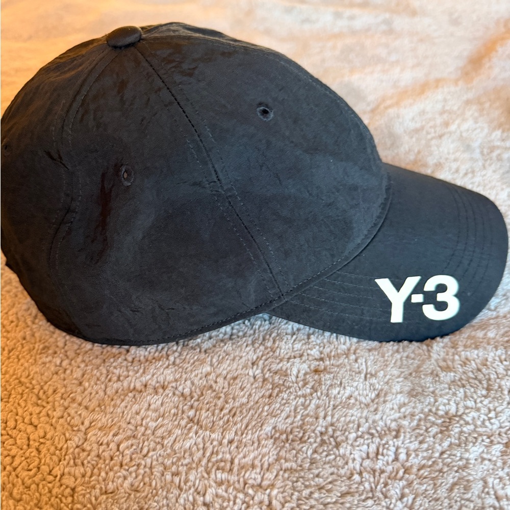 Y-3 Black Yohji Yamamoto Cap
